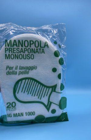 MANOPOLA PRESAPONATA MONOUSO